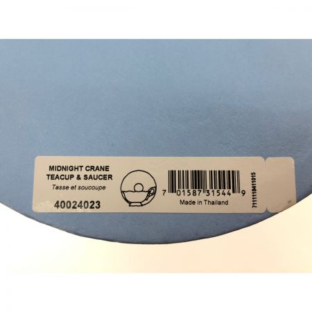  Wedgwood ウェッジウッド ワンダーラスト ミッドナイトガーデン ミッドナイト クレーン ティーカップ＆ソーサー