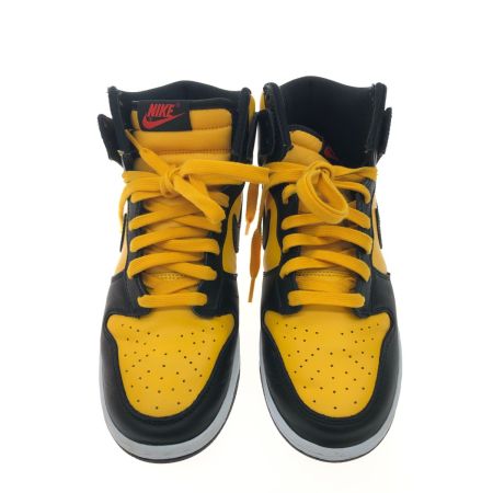  NIKE ナイキ メンズ スニーカー DUNK HI RETRO 25.5cm DD1399-700 イエロー×ブラック