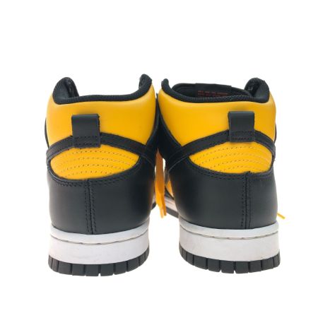  NIKE ナイキ メンズ スニーカー DUNK HI RETRO 25.5cm DD1399-700 イエロー×ブラック