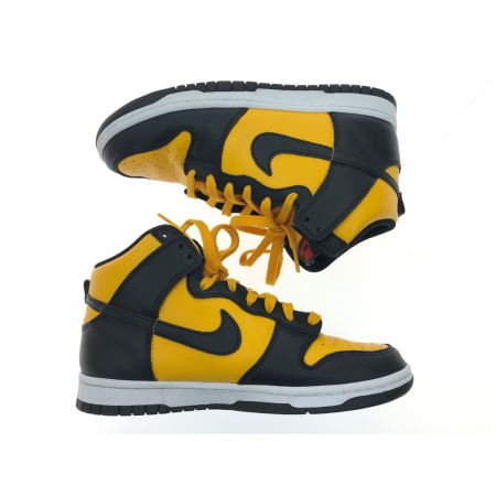  NIKE ナイキ メンズ スニーカー DUNK HI RETRO 25.5cm DD1399-700 イエロー×ブラック