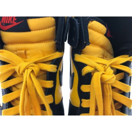  NIKE ナイキ メンズ スニーカー DUNK HI RETRO 25.5cm DD1399-700 イエロー×ブラック