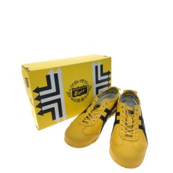 ▼▼ Onitsuka Tiger オニツカタイガー メンズ ローカットスニーカー MEXICO 66 SD 26.5cm 1183A872 イエロー Bランク