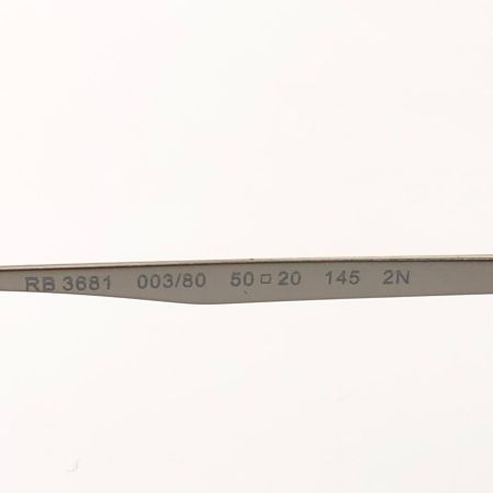  RAY-BAN レイバン ユニセックス アイウェア サングラス ラウンドメタル RB3681