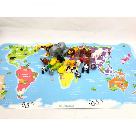  LEGO 10975 デュプロのまち 世界のどうぶつ 箱破損