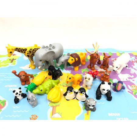  LEGO 10975 デュプロのまち 世界のどうぶつ 箱破損