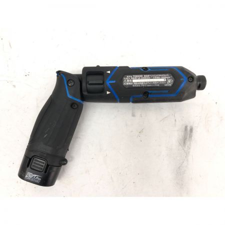 MAKITA マキタ 電動工具 コードレス式 7.2V 充電式 ペンインパクトドライバ 充電器・充電池2個 ケース付 TD022D ブルー