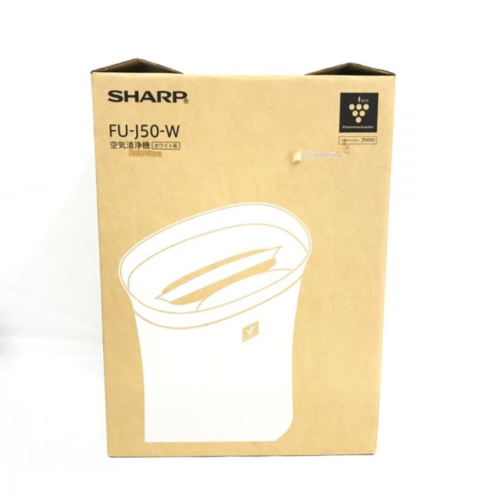 中古】 SHARP シャープ 空気清浄機 プラズマクラスター発生機 FU-J50-W｜総合リサイクルショップ なんでもリサイクルビッグバン  オンラインストア