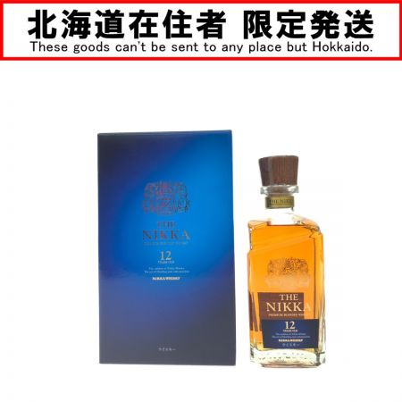 【北海道内限定発送】 NIKKA WHISKY ニッカウイスキー ジャパニーズ ニッカウイスキー 12年 700ml 43度 未開栓