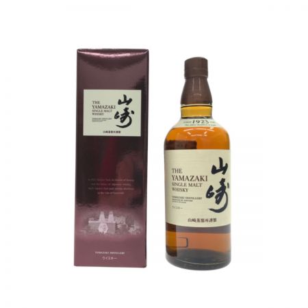 【北海道内限定発送】 YAMAZAKI 山崎/サントリー ジャパニーズ ウィスキー シングルモルト 700ml 43度 未開栓