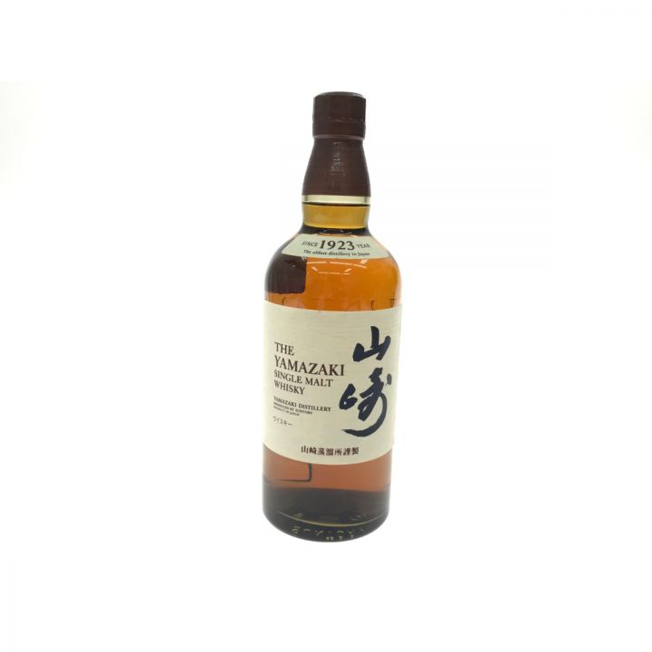 北海道内限定発送】 YAMAZAKI 山崎/サントリー ジャパニーズ ウィスキー シングルモルトウイスキー 700ml 43度  未開栓｜中古｜なんでもリサイクルビッグバン