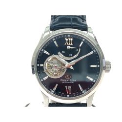 ▼▼ EPSON エプソン メンズ腕時計 自動巻き オリエントスター パワーリザーブ F6R4-UAA0 Aランク