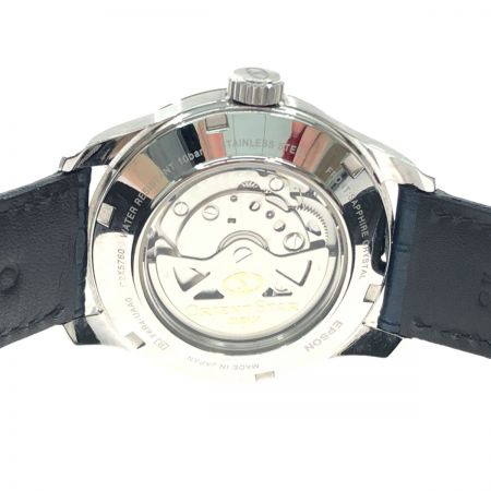  EPSON エプソン メンズ腕時計 自動巻き オリエントスター パワーリザーブ F6R4-UAA0