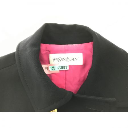  Yves Saint Laurent イブサンローラン ジャケット C-TK83 ブラック
