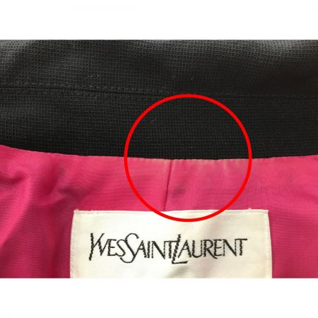  Yves Saint Laurent イブサンローラン ジャケット C-TK83 ブラック