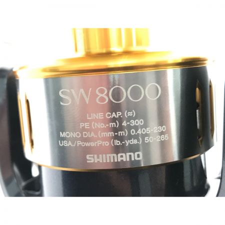  SHIMANO シマノ スピニングリール 15ツインパワーSW 8000PG 03321