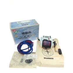 ▼▼ SHIMANO シマノ 電動リール 02電動丸 4000R 通電確認済み RG184 Bランク