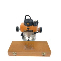 ▼▼ triton 電動工具 コード式 100V ルーター アタッチメント RBA 320 12.7mm PRO-KIT付属 TRJ001 オレンジ Bランク