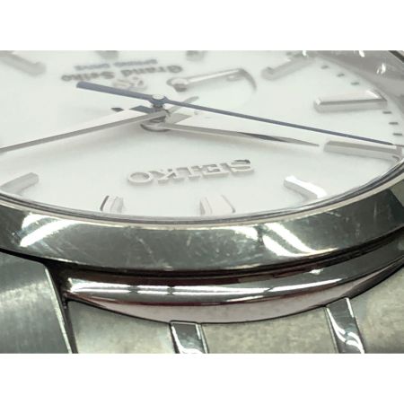  SEIKO セイコー メンズ腕時計 自動巻き スプリングドライブ 雪白文字盤 パワーリザーブ 裏スケルトン  SBGA011/9R65-0AE0