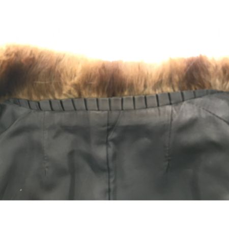   レディース衣料 フォックスファー 無地 毛皮 ブラウン