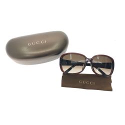 ▼▼ GUCCI グッチ レディース アイウェア サングラス プラスチックフレーム GGマーク GG 3178/K/S ブラウン Bランク