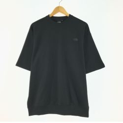 ▼▼ THE NORTH FACE ザノースフェイス ハーフスリーブスウェットティー NT12446 ブラック Bランク