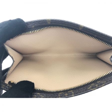  LOUIS VUITTON ルイヴィトン レディース ポーチ モノグラム バケット付属ポーチ ブラウン