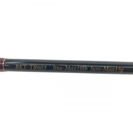  D-3 Custom Lure's ディースリーカスタムルアーズ ルアーロッド ブラキストン トリロジー 603 BKT-TR603