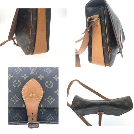 LOUIS VUITTON ルイヴィトン レディース ショルダーバッグ モノグラム カルトシエール 斜め掛け M51252 ブラウン