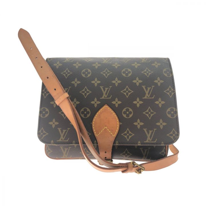 LOUIS VUITTON ルイヴィトン レディース ショルダーバッグ モノグラム カルトシエール 斜め掛け M51252 ブラウン ｜中古｜なんでもリサイクルビッグバン