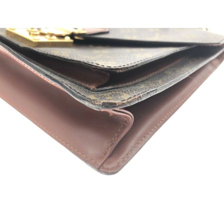  LOUIS VUITTON ルイヴィトン ビジネスバッグ モノグラム モンソー 2WAY ショルダーバッグ M51185 ブラウン