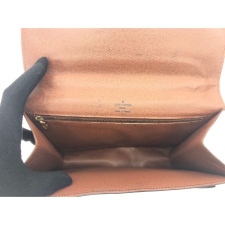  LOUIS VUITTON ルイヴィトン ビジネスバッグ モノグラム モンソー 2WAY ショルダーバッグ M51185 ブラウン