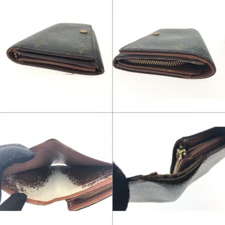  LOUIS VUITTON ルイヴィトン レディース 二つ折り財布 モノグラム ポルト モネ・ピエトレゾール