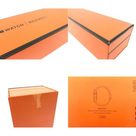  Applewatch アップルウォッチ HERMES 41mm SERIES7 GPS + Cellularモデル A2476