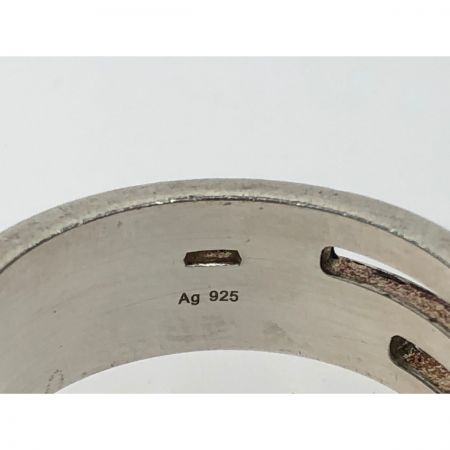  GUCCI グッチ ユニセックス アクセサリー SILVER925 Gリング ブランデットG 指輪 23号