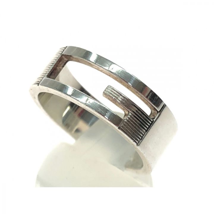 GUCCI グッチ ユニセックス アクセサリー SILVER925 Gリング ブラン