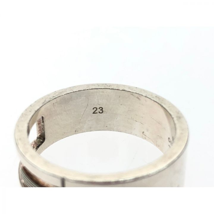 GUCCI グッチ ユニセックス アクセサリー SILVER925 Gリング ブラン
