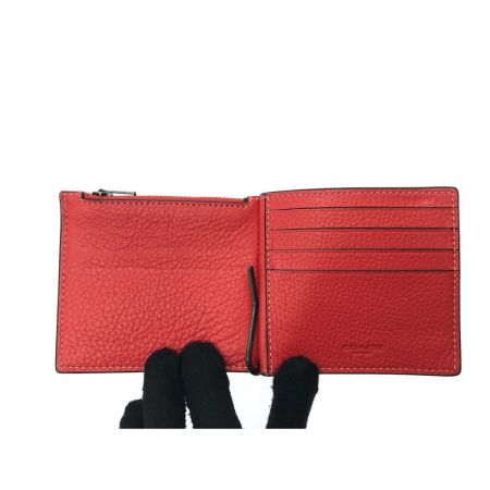  COACH コーチ レディース 二つ折り財布 マネークリップ コンパクトウォレット アウトレット C8272 レッド