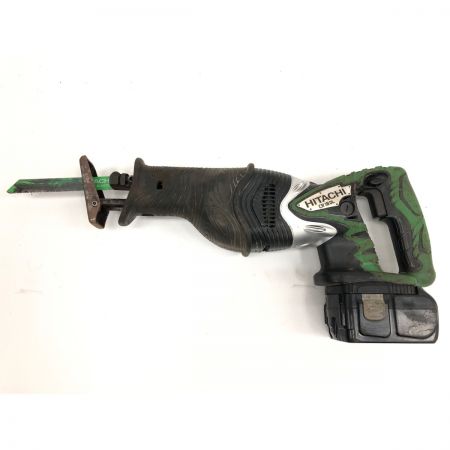  HITACHI 日立 電動工具 受電式 18V コードレス式 セーバーソー レシプロソー 充電器・充電池1個 ケース付 CR18DL グリーン