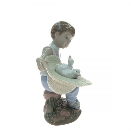  LLADRO リヤドロ インテリア小物 置物 陶器 フィギュリン アヒルとおしゃべり 元箱入 010.06759