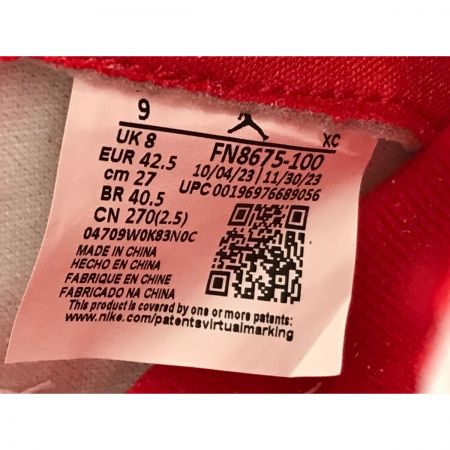  NIKE ナイキ アウェイクニューヨーク × ナイキ ジョーダン エアシップ SP FN8675-100 ホワイト×レッド