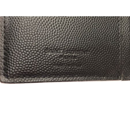  SAINT LAURENT PARIS サンローランパリ メンズ 二つ折り長財布 クラシック コンチネンタルウォレット カーフレザー ブラック