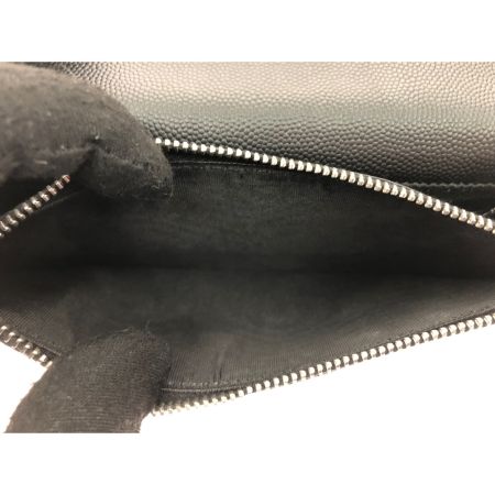  SAINT LAURENT PARIS サンローランパリ メンズ 二つ折り長財布 クラシック コンチネンタルウォレット カーフレザー ブラック