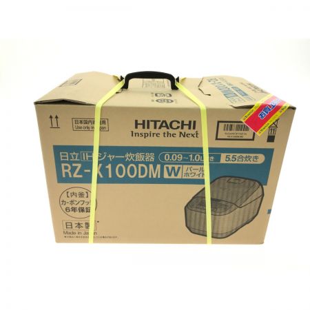  HITACHI 日立 IH炊飯ジャー 5.5合(1.0L) 2020年製 RZ-X100DM