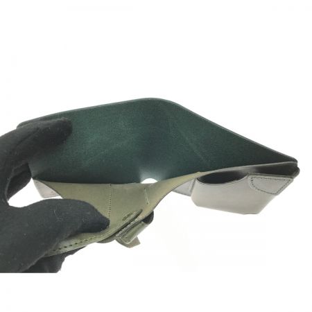  kotowari 理 厚革の薄いミニ財布 2つ折り財布 箱付き