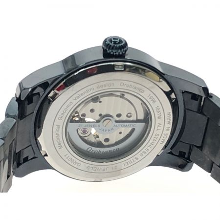  Orobianco オロビアンコ メンズ 腕時計 自動巻き 限定モデル オラクラシカ スーツ or0011-PP1 ネイビー