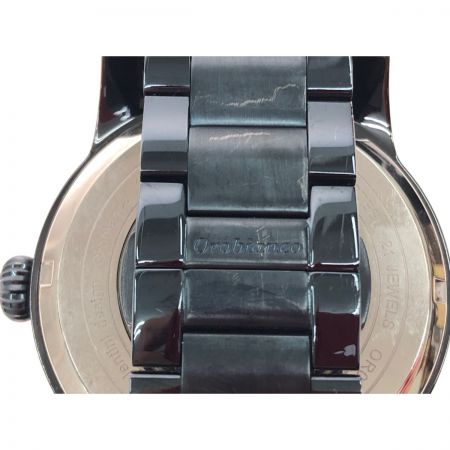  Orobianco オロビアンコ メンズ 腕時計 自動巻き 限定モデル オラクラシカ スーツ or0011-PP1 ネイビー