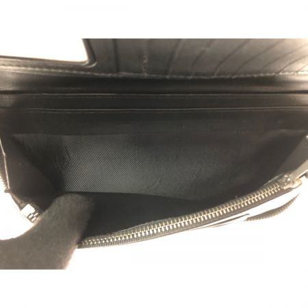  COACH コーチ メンズ長財布 ダブルジップ シグネチャー モノグラム トラベル オーガナイザー 93504 ブラック