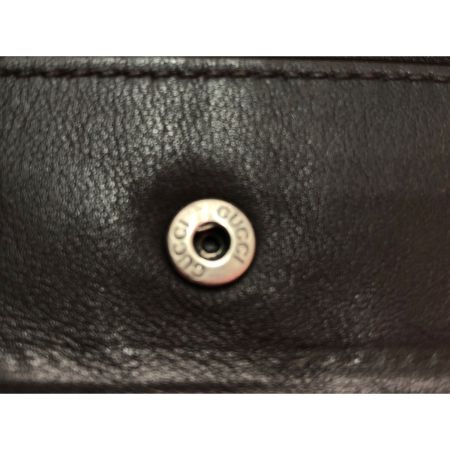  GUCCI グッチ メンズ 二つ折財布 グッチシマ レザー  146223 ブラウン