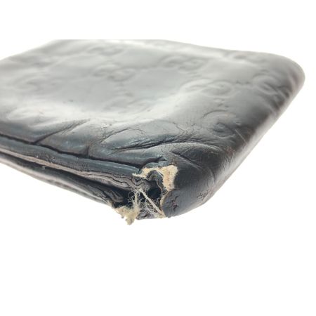  GUCCI グッチ メンズ 二つ折財布 グッチシマ レザー  146223 ブラウン