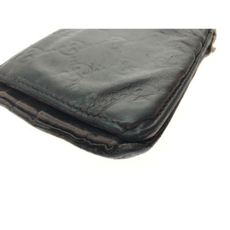  GUCCI グッチ メンズ 二つ折財布 グッチシマ レザー  146223 ブラウン